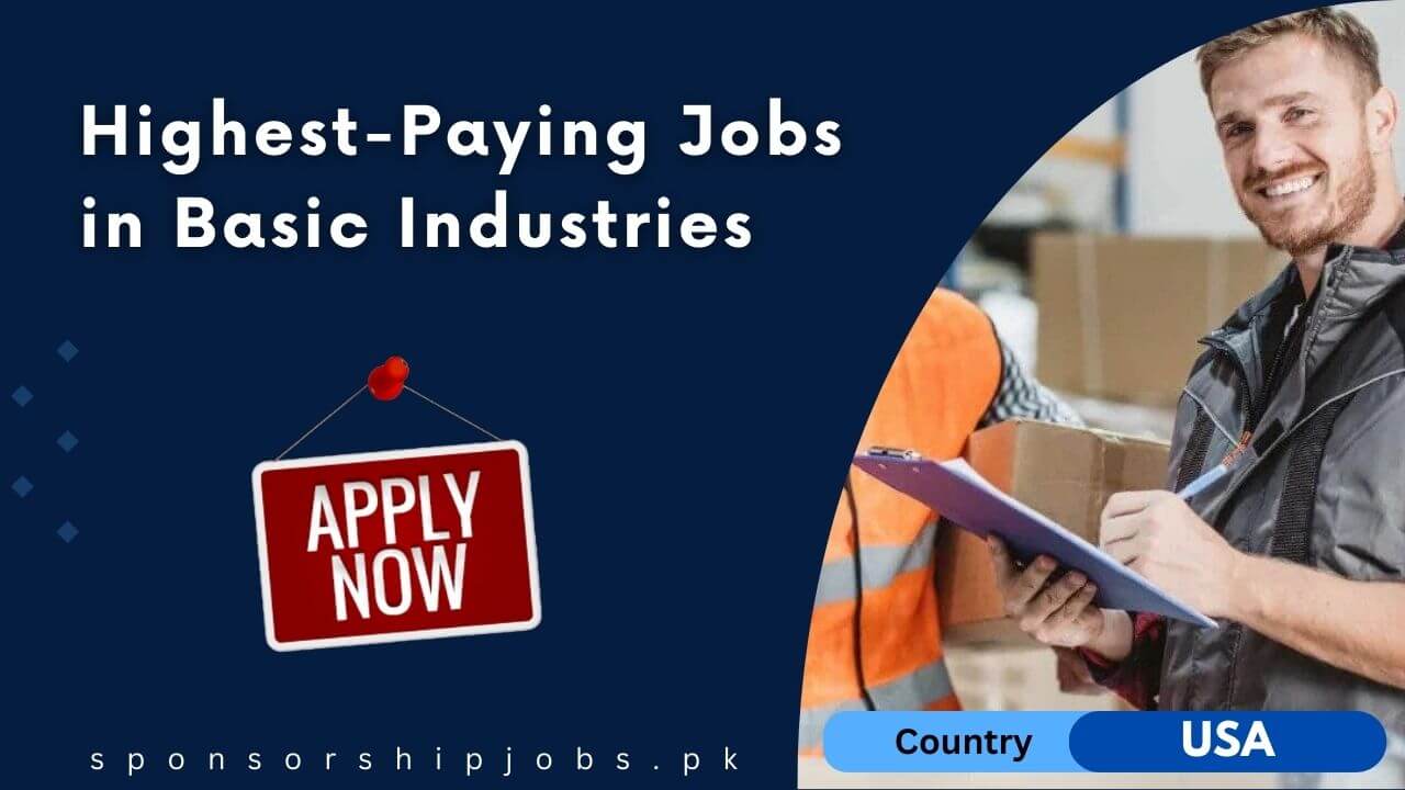 Highest-Paying Jobs in Basic Industries