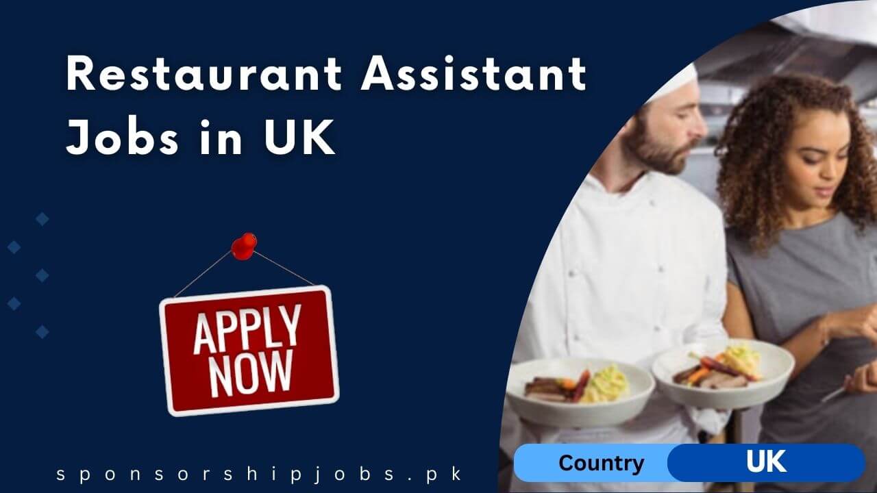 Restaurant Assistant Jobs in UK