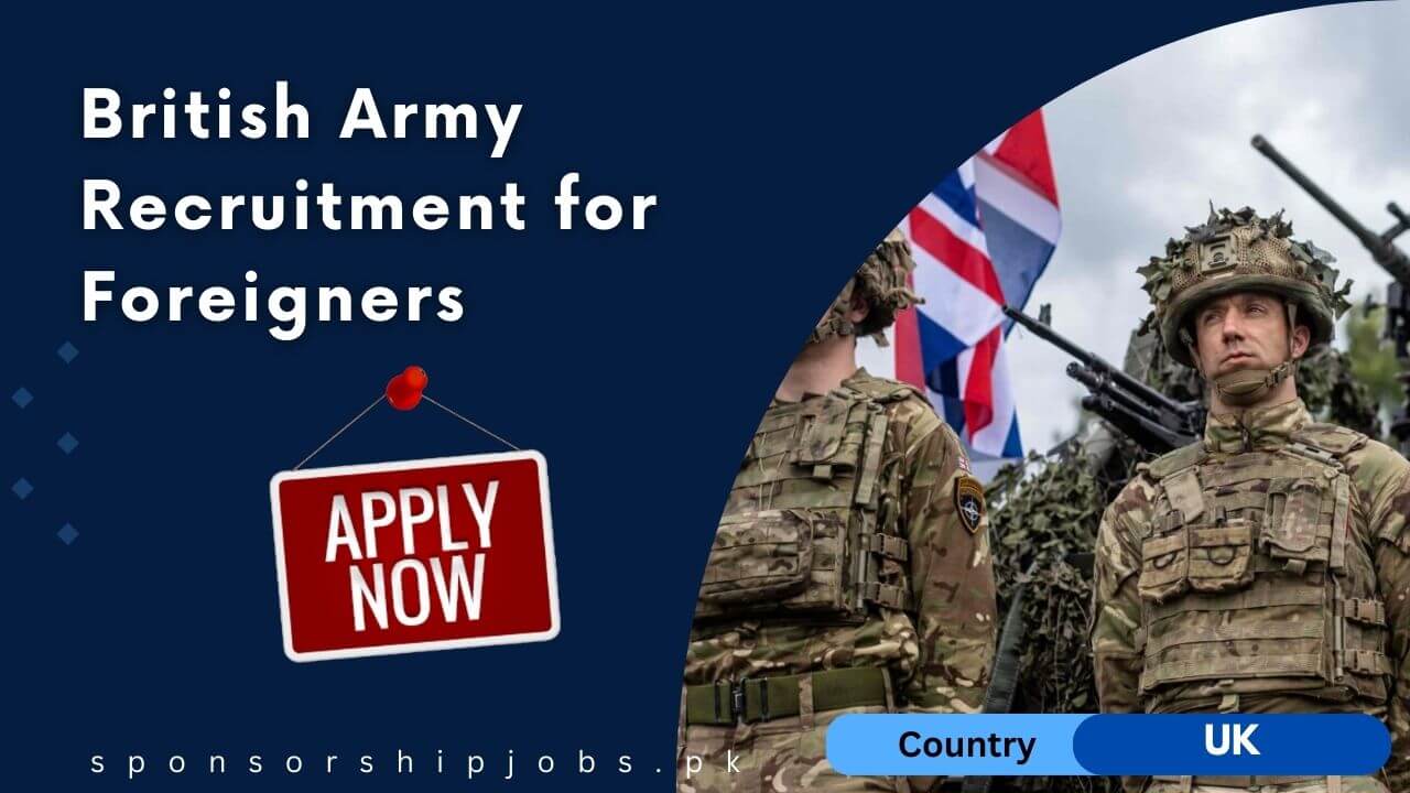 British Army Recruitment for Foreigners