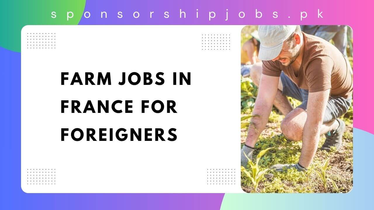 Farm Jobs in France for Foreigners