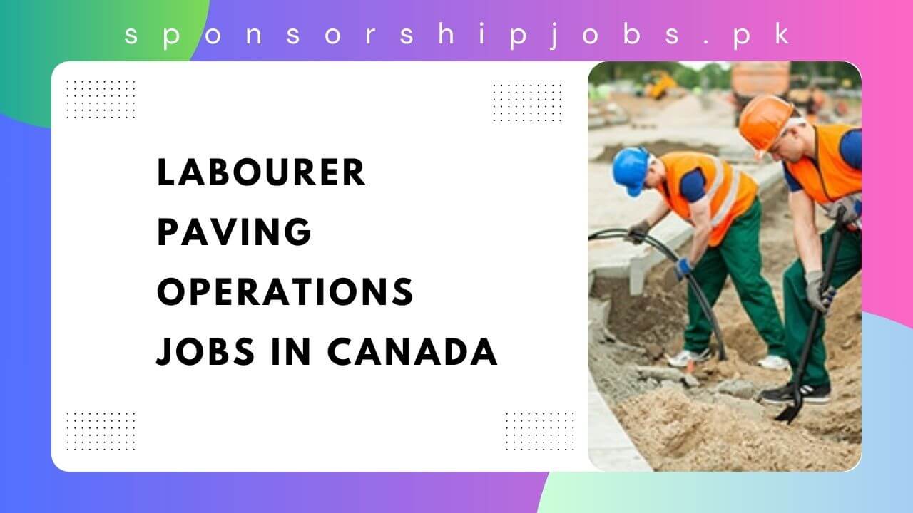 Labourer Paving Operations Jobs in Canada