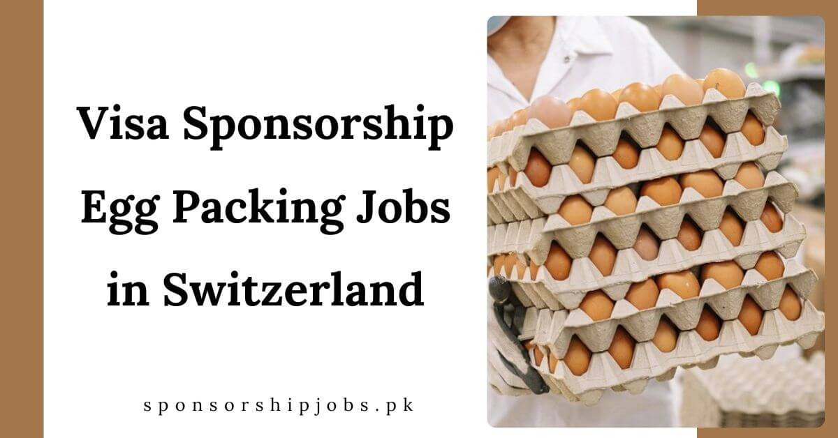 Visa Sponsorship Egg Packing Jobs in Switzerland