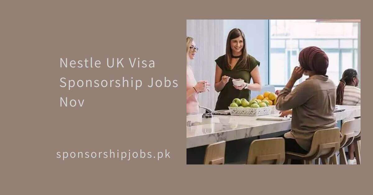 Nestle UK Visa Sponsorship Jobs