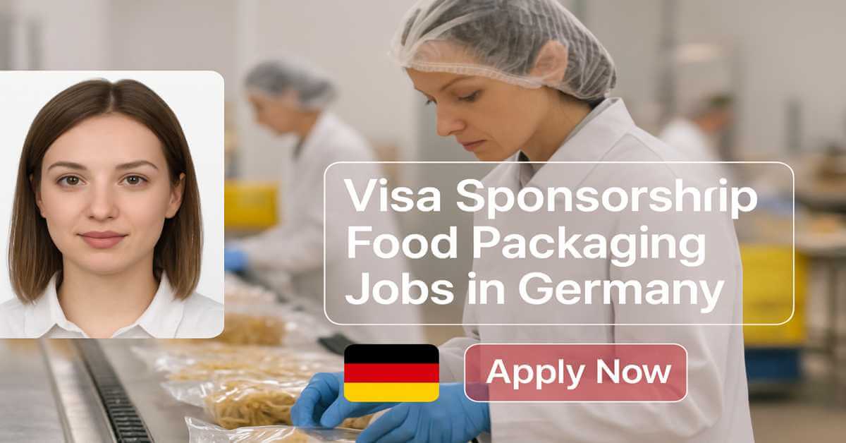 Visa Sponsorship Food Packaging Jobs in Germany