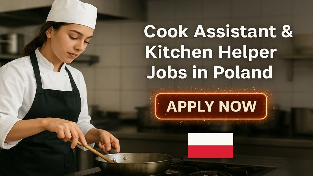Cook Assistant & Kitchen Helper Jobs in Poland