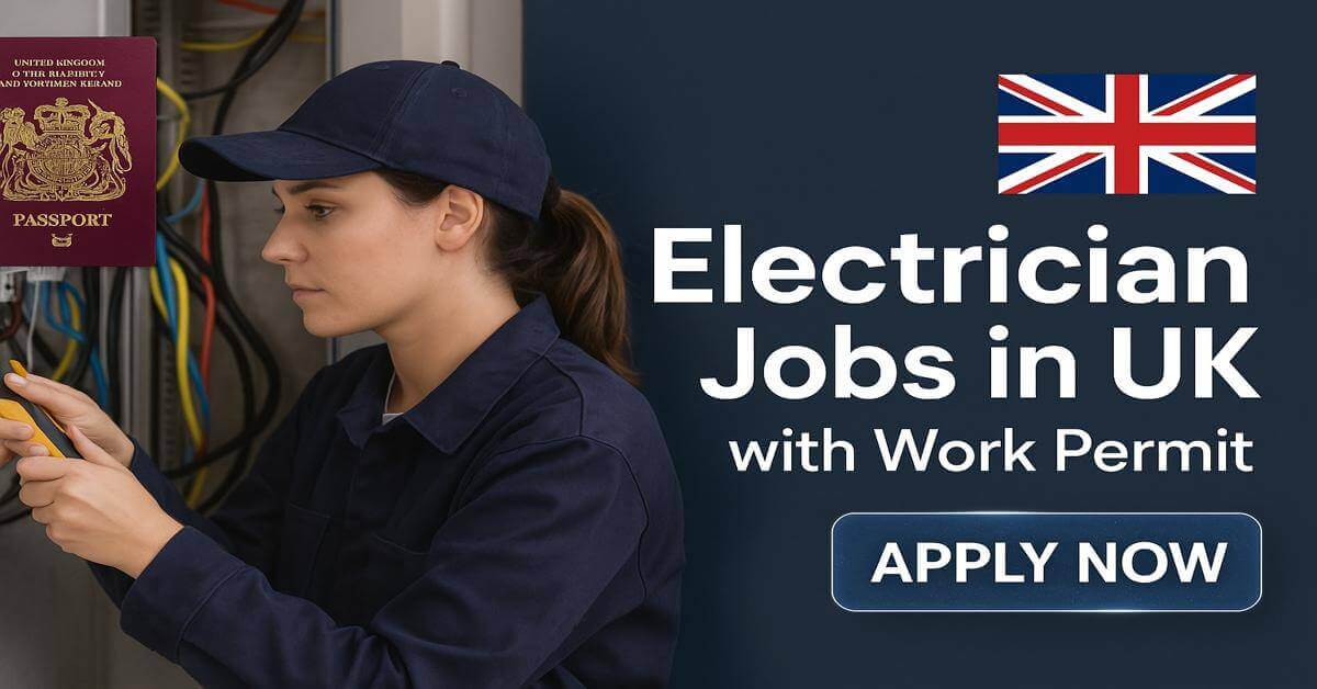 Electrician Jobs in UK with Work Permit