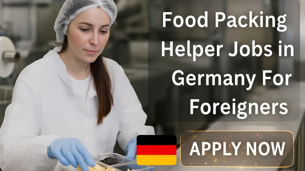 Food Packing Helper Jobs in Germany For Foreigners