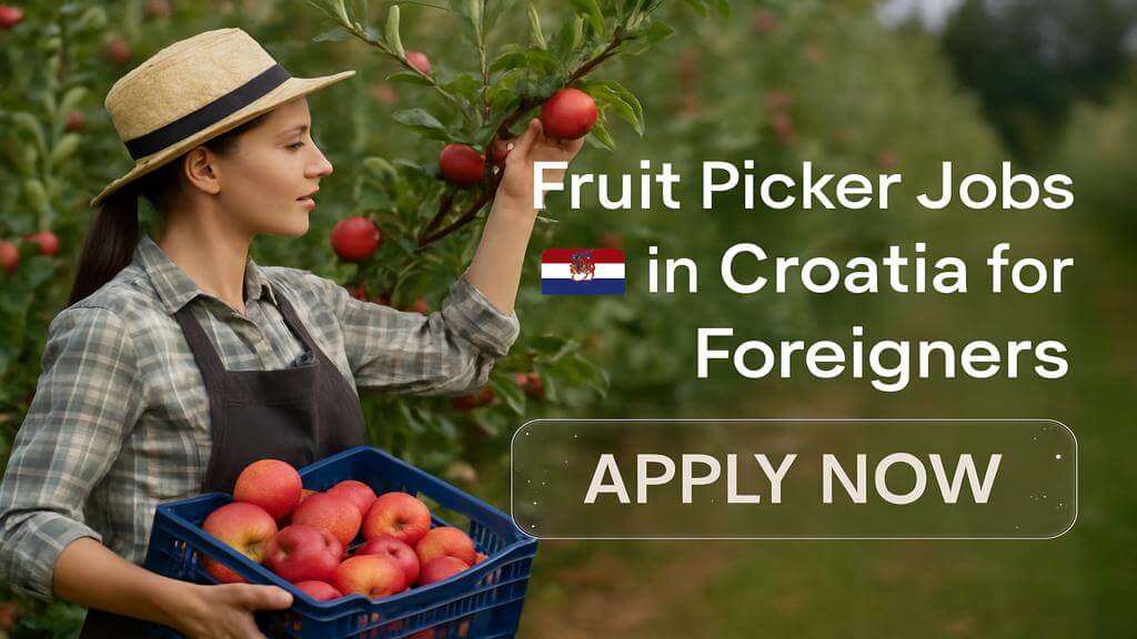 Fruit Picker Jobs in Croatia for Foreigners