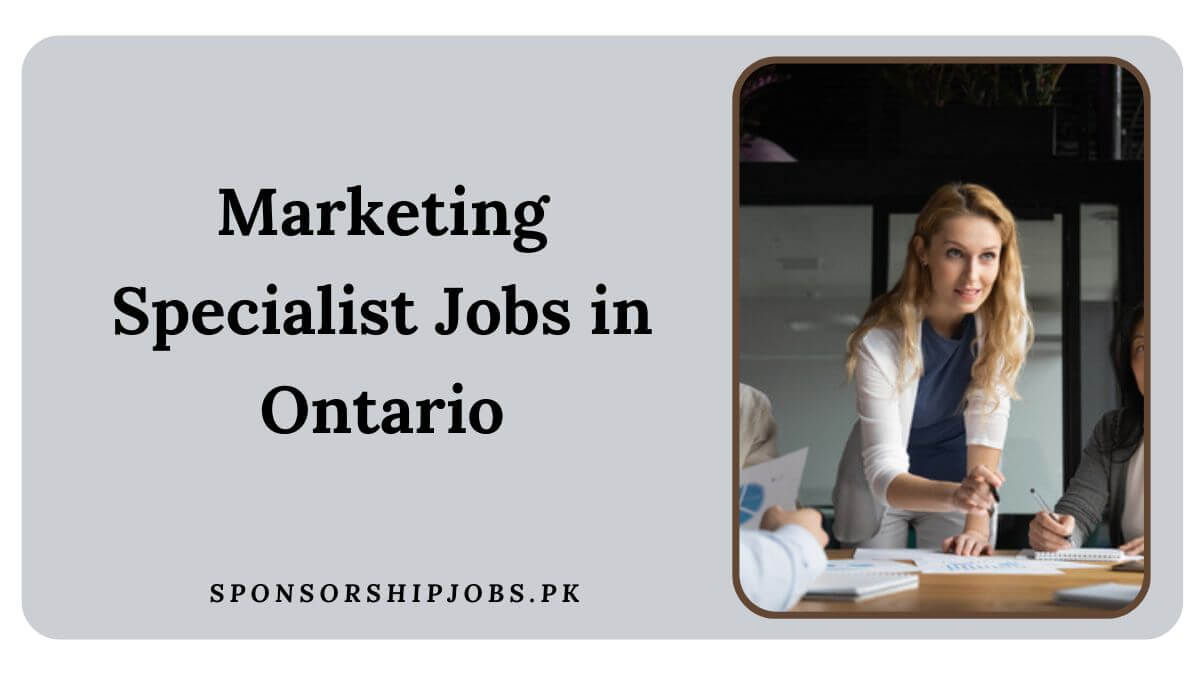 Marketing Specialist Jobs in Ontario