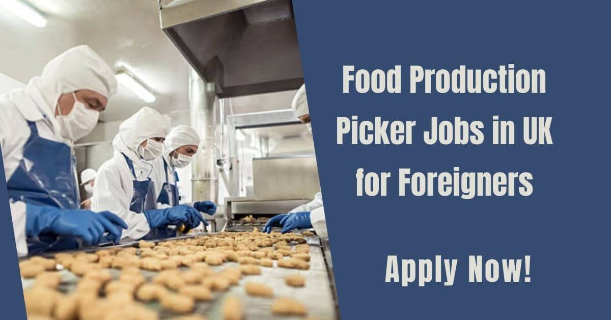 Food Production Picker Jobs in UK for Foreigners