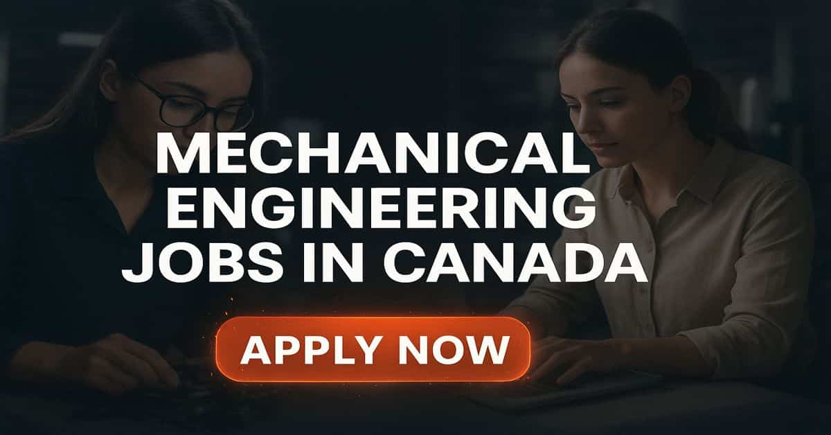 Mechanical Engineering Jobs in Canada