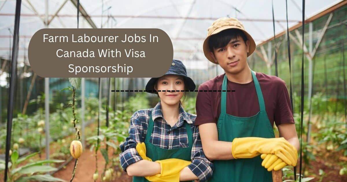 Farm Labourer Jobs In Canada With Visa Sponsorship