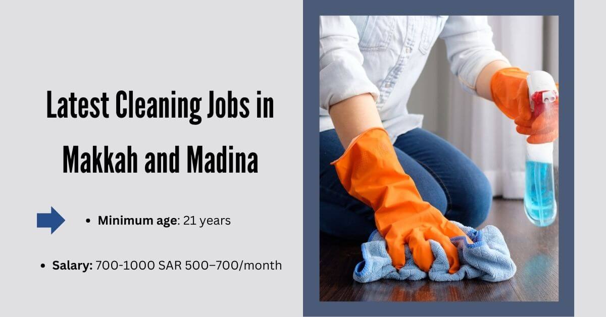 Latest Cleaning Jobs in Makkah and Madina