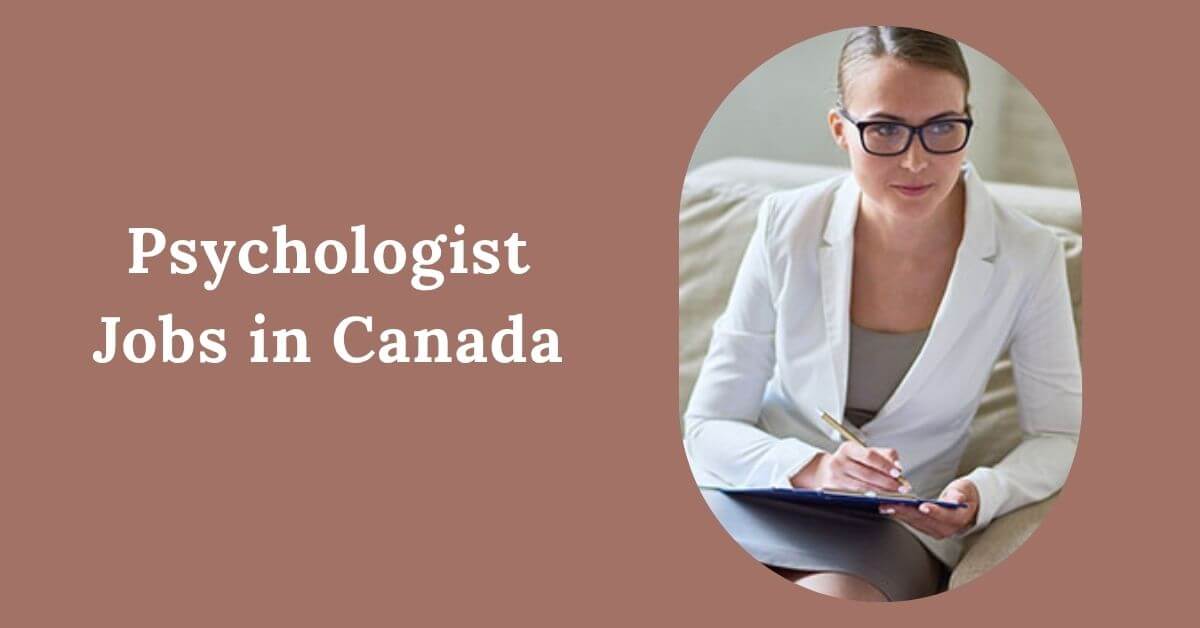 Psychologist Jobs in Canada
