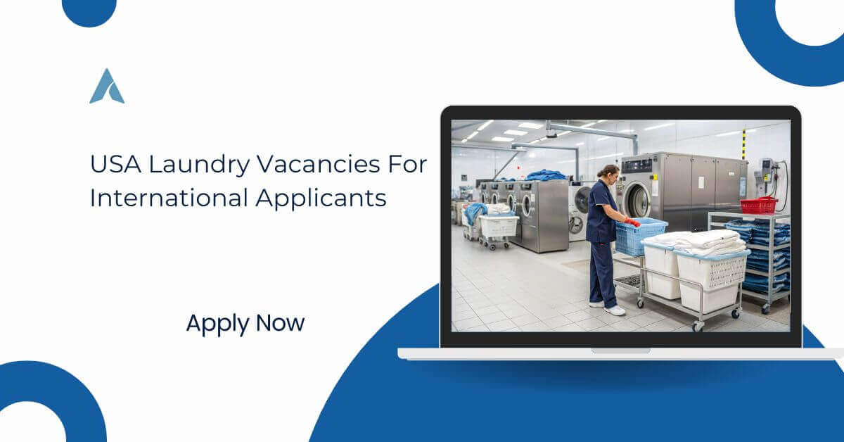 USA Laundry Vacancies For International Applicants