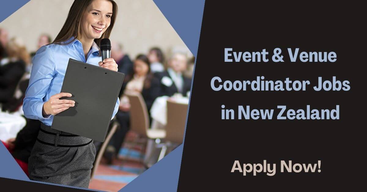 Event & Venue Coordinator Jobs in New Zealand