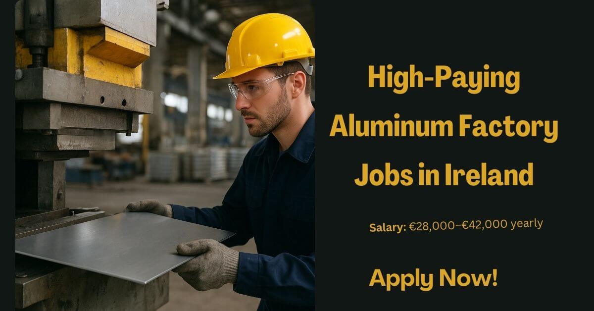 High-Paying Aluminum Factory Jobs in Ireland