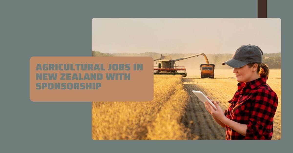 Agricultural Jobs In New Zealand With Sponsorship